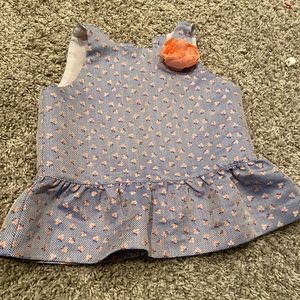 Button back sleeveless top